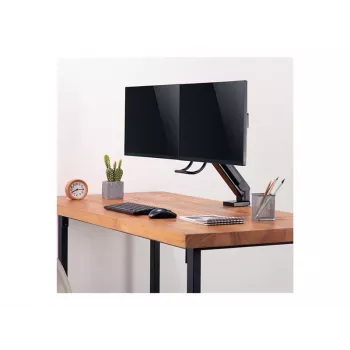 LOGILINK BP0102 držiak na dva monitory 17-27 palcov oceľový úsporný