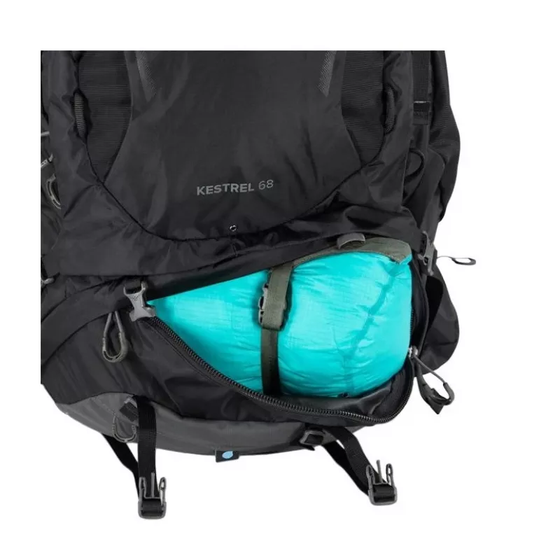 Trekkingový batoh Osprey Kestrel 48 čierny S/M