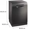 Bosch Serie 4 SMS4EMC06E umývačka riadu voľne stojaca 14 súprav riadu B
