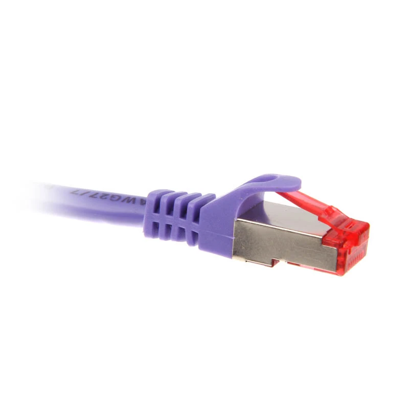 InLine patch kábel S/FTP PiMF Cat.6 250MHz PVC meď fialový 2m