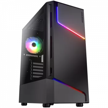 PC skriňa COUGAR Gaming MX360 RGB Midi Tower čierna