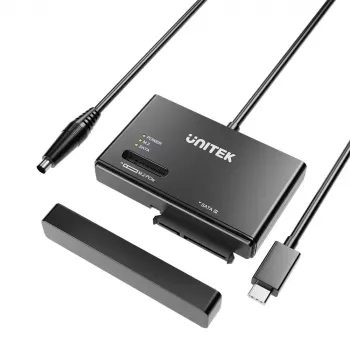 SSD puzdro UNITEK S1232A01-EU čierne M.2/2,5 palcov/3,5 palcov 10 Gbit/s
