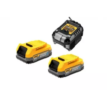 DEWALT nabíjačka DCB1102 +2x1,7Ah POWERSTACK DCB1102E2