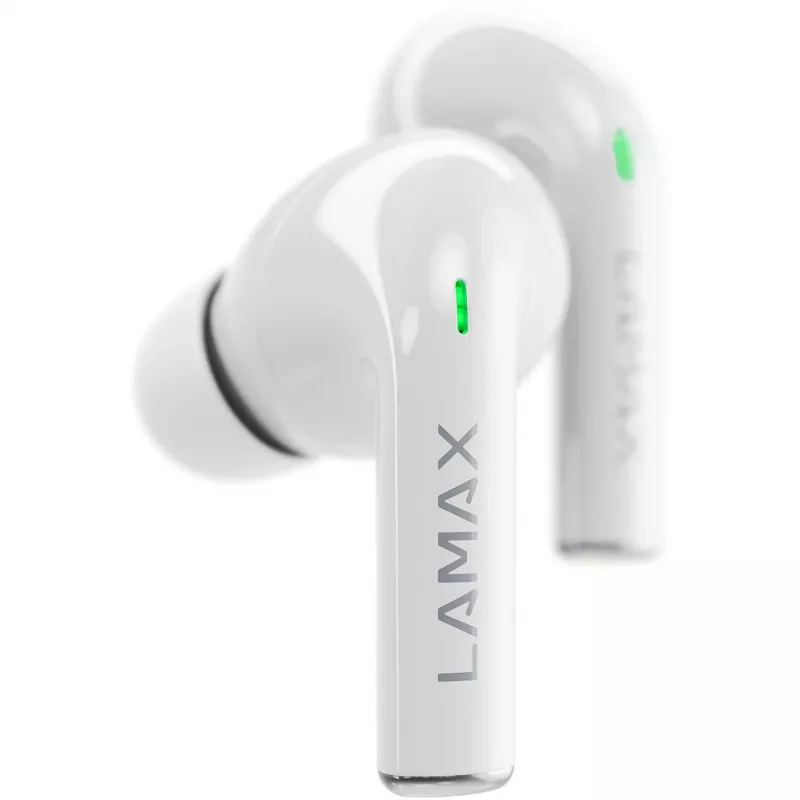 LAMAX Electronics bezdrôtové slúchadlá LAMAX CLIPS1 LMXCL1W IN-EAR biele - slúchadlá