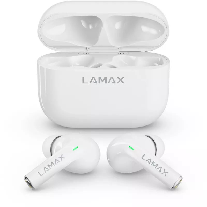 LAMAX Electronics bezdrôtové slúchadlá LAMAX CLIPS1 LMXCL1W IN-EAR biele - slúchadlá