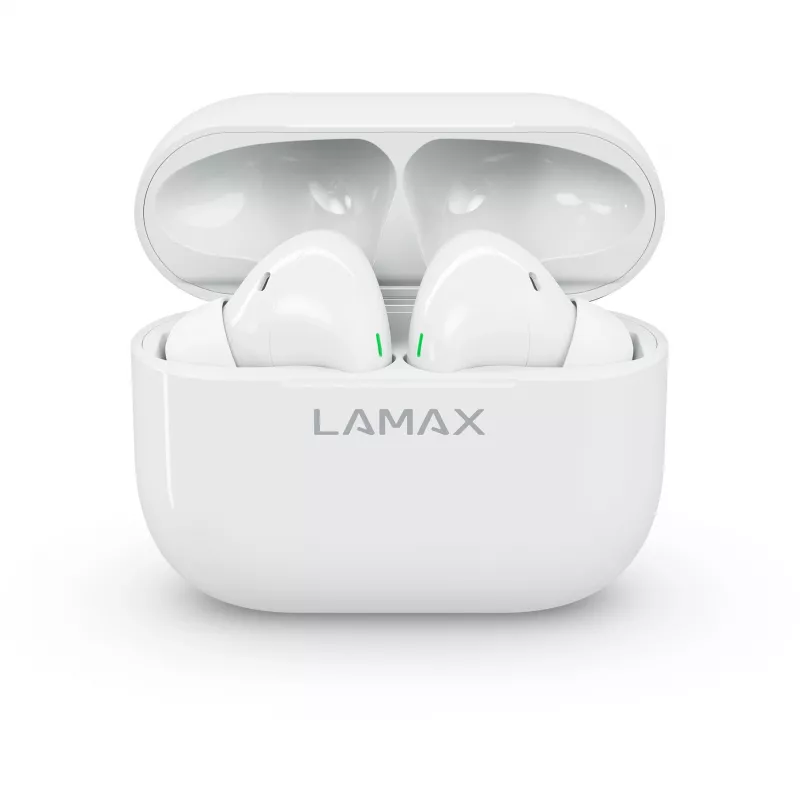 LAMAX Electronics bezdrôtové slúchadlá LAMAX CLIPS1 LMXCL1W IN-EAR biele - slúchadlá