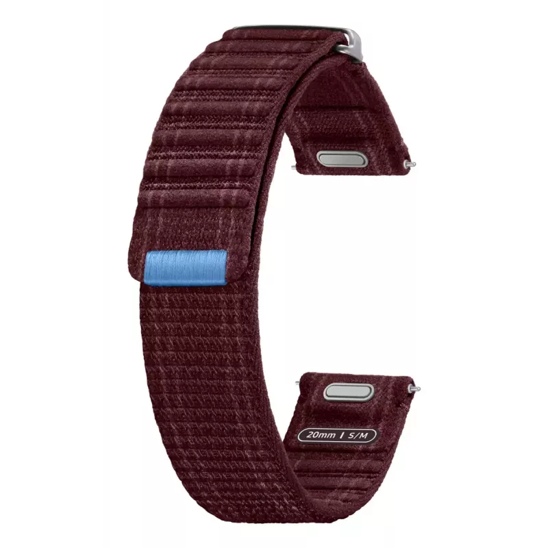Remienok Samsung Galaxy Watch 7 Fabric Band S/M burgundský