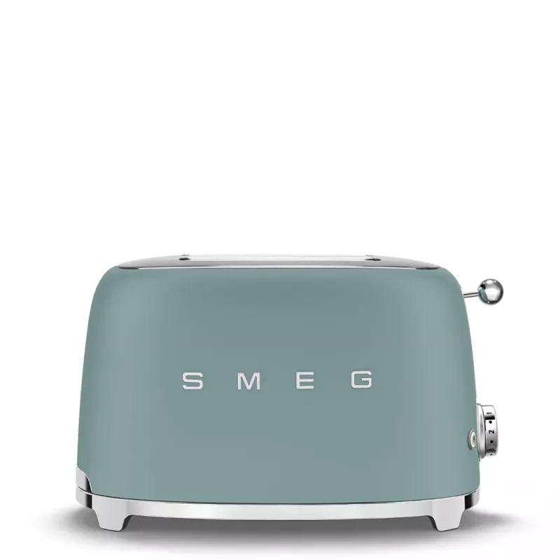 Smeg TSF01EGMEU hriankovač 6 2 plátky 950 W chróm, zelená
