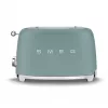 Smeg TSF01EGMEU hriankovač 6 2 plátky 950 W chróm, zelená