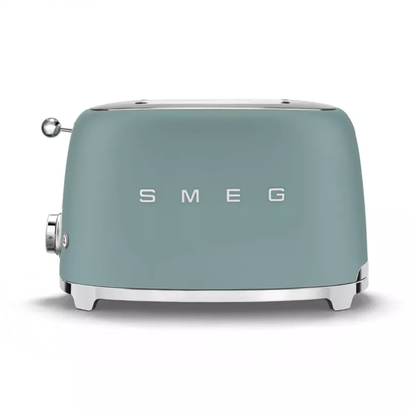 Smeg TSF01EGMEU hriankovač 6 2 plátky 950 W chróm, zelená