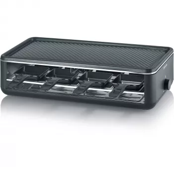 Severin RG 2365 raclette gril 8 osôb 1300 W čierny