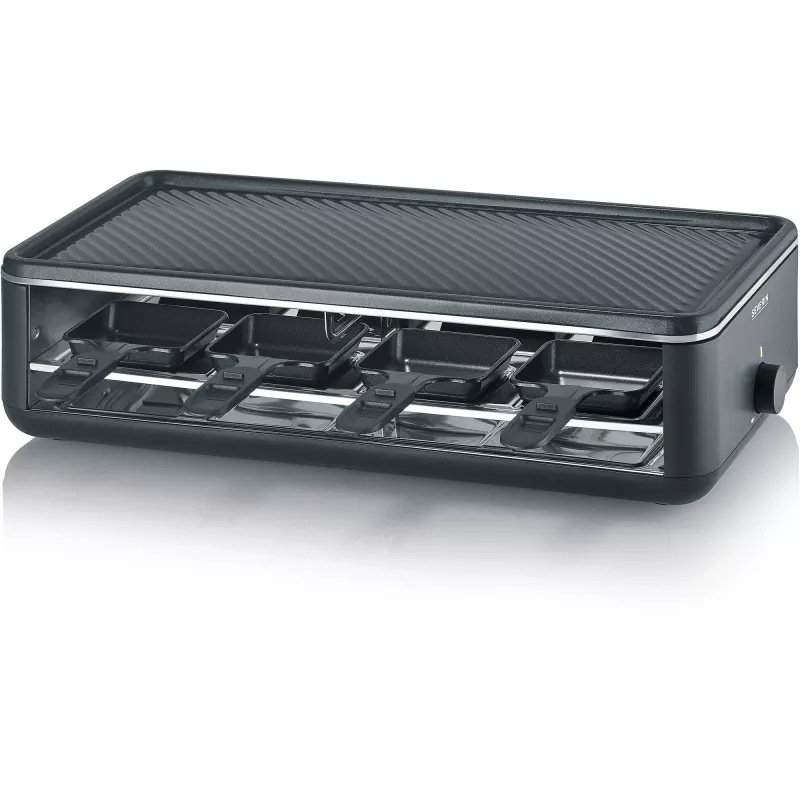 Severin RG 2365 raclette gril 8 osôb 1300 W čierny