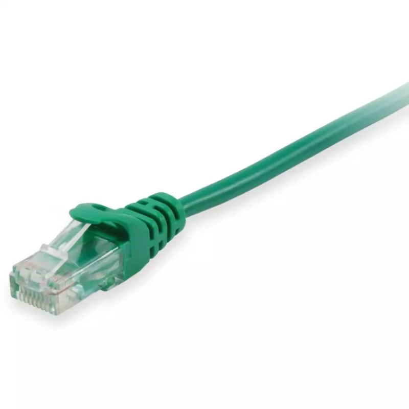 Equip Life - patch kábel - RJ-45 (M) - RJ-45 (M) - 0,5 m - UTP - CAT 6 - krimpovaný, lanko - zelený (625447)