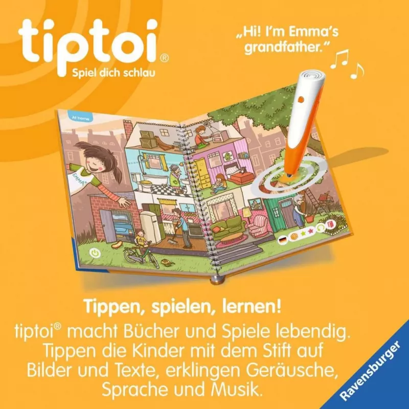 tiptoi školský slovník angličtina, učebnica