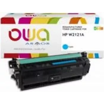 OWA toner kompatibilný s HP W2121A azúrová (4.500 str.)