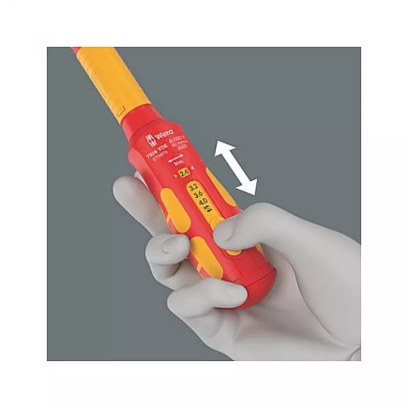 Momentový kľúč Wera 05075876001 mechanický 2,4 - 4 N⋅m