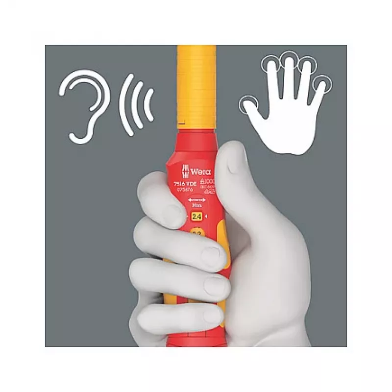 Momentový kľúč Wera 05075876001 mechanický 2,4 - 4 N⋅m
