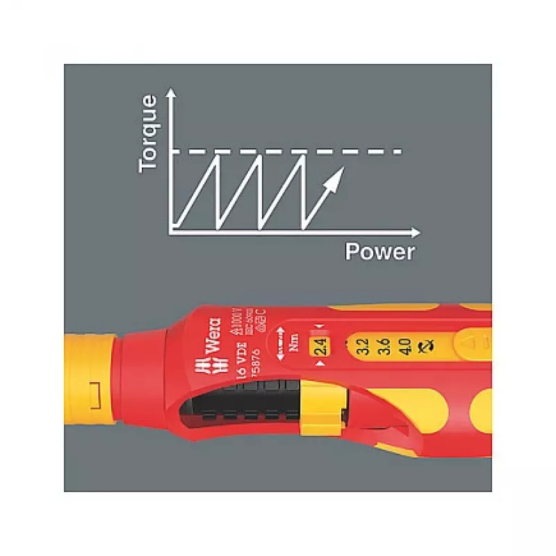 Momentový kľúč Wera 05075876001 mechanický 2,4 - 4 N⋅m