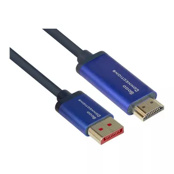 Good Connections 4860-SF020B – 2 m – DisplayPort – HDMI – konektor samec – konektor samec – 3840 x 2160 pixelov