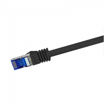 LogiLink C6A023S Sieťový kábel čierny 0,5 m Cat6a S/FTP (S-STP) (C6A023S)