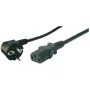 LogiLink Napájací kábel - IEC 60320 C13 na CEE 7/7 (M)