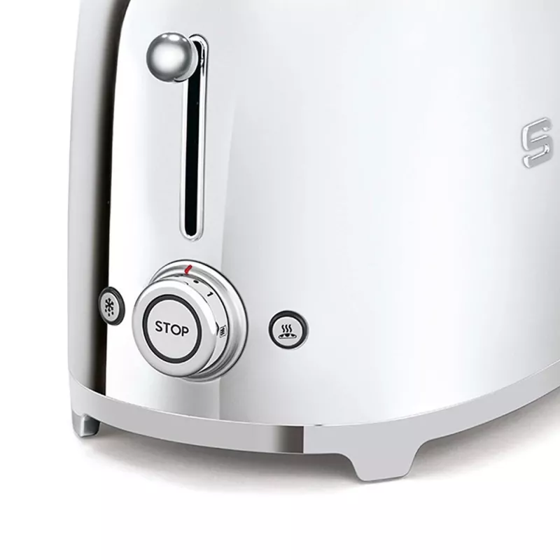 Smeg 50's Style Toaster TSF02SSEU nehrdzavejúca oceľ