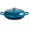 Le Creuset Signature plytká okrúhla dusacia panvica 30 cm Deep Teal (21180306422430)