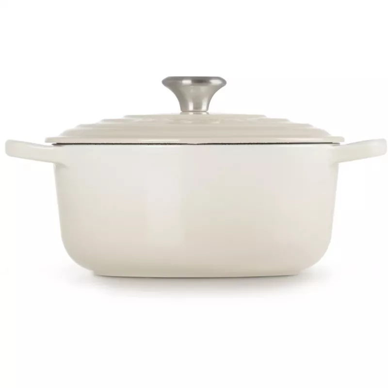 Le Creuset Signature pekáč okrúhly 22 cm Meringue creme (21177227164430)
