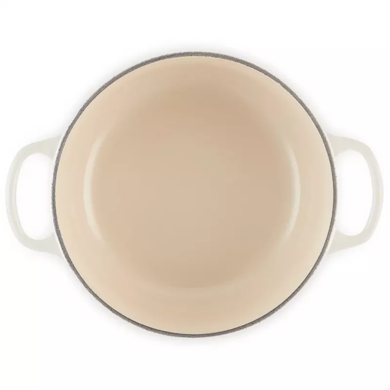 Le Creuset Signature pekáč okrúhly 22 cm Meringue creme (21177227164430)