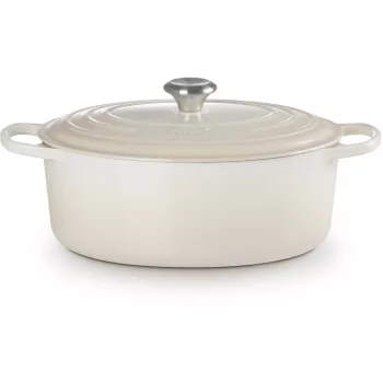Le Creuset Signature pekáč oválny 31 cm Meringue (21178317164430)