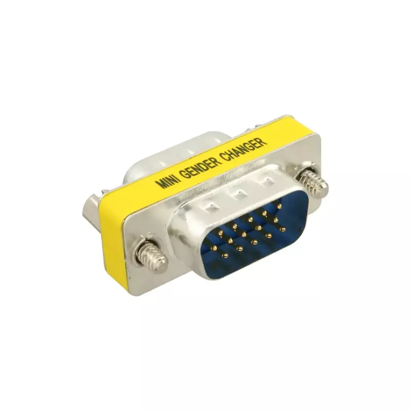 InLine adaptér DB15 HD VGA S-VGA konektor samec konektor samec