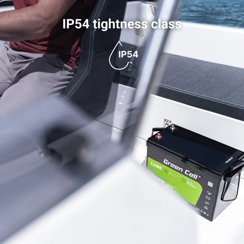 USV batéria Green Cell LFPGC12V12AH LiFePO4 12,8V 12Ah (153,6Wh) čierna