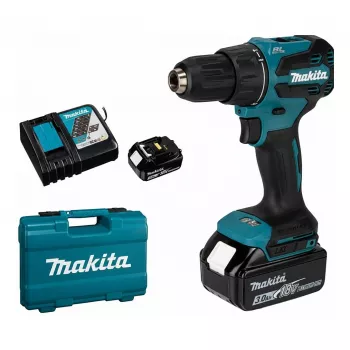 Makita DHP490RFX3 akumulátorová vŕtačka s príklepom (DHP490RFX3)