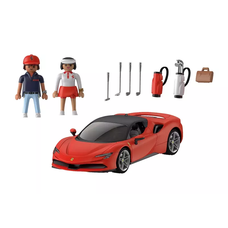 Playmobil figúrky Ferrari SF90 Stradale viacfarebné 5+