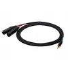 SSQ kábel jack stereo 3,5 mm na 2x XLR Male MIXLR3 — 3 m audio kábel