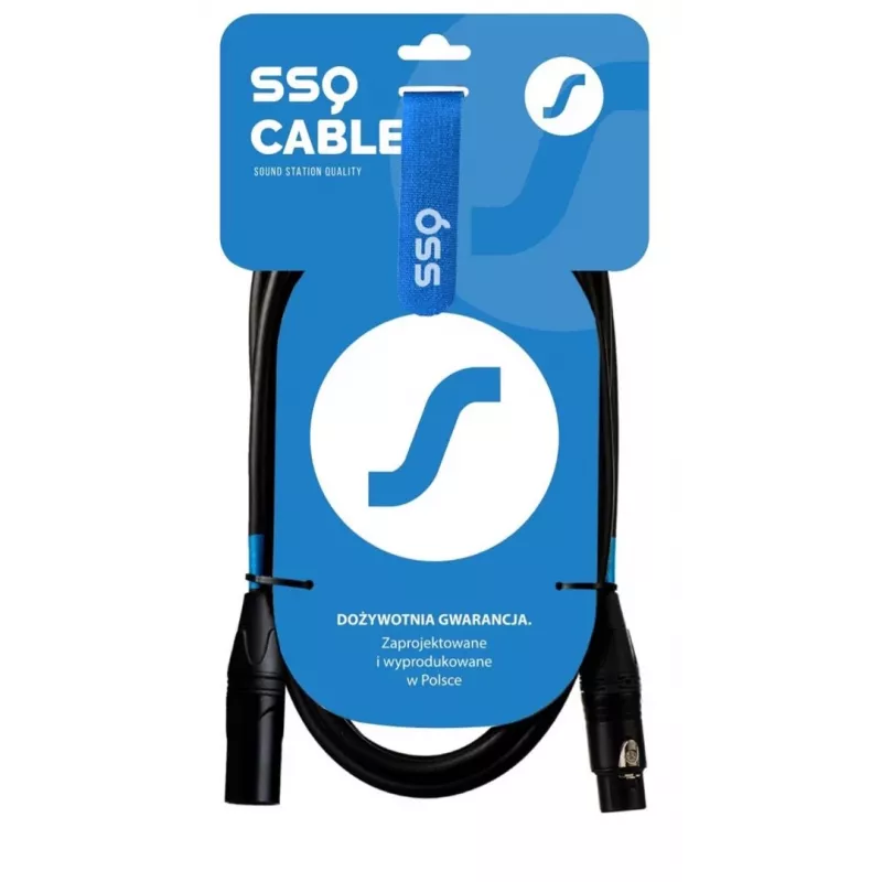 SSQ kábel XX10 - XLR-XLR kábel, 10 metrov