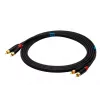 SSQ RCARCA3 - kábel 2x RCA - 2x RCA - 3 m, čierny