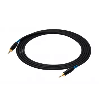 SSQ MIMI2 SS-1425 kábel minijack stereo 3,5 mm - minijack stereo 3,5 mm 2 m čierny