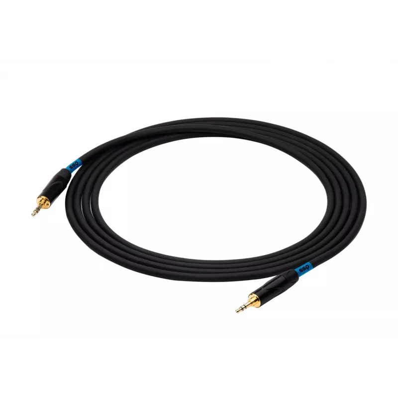 SSQ MIMI2 SS-1425 kábel minijack stereo 3,5 mm - minijack stereo 3,5 mm 2 m čierny