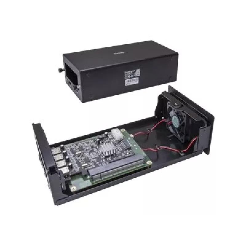 StarTech.com 3m QSFP+ breakout kábel – QSFP+ na 4x SFP+