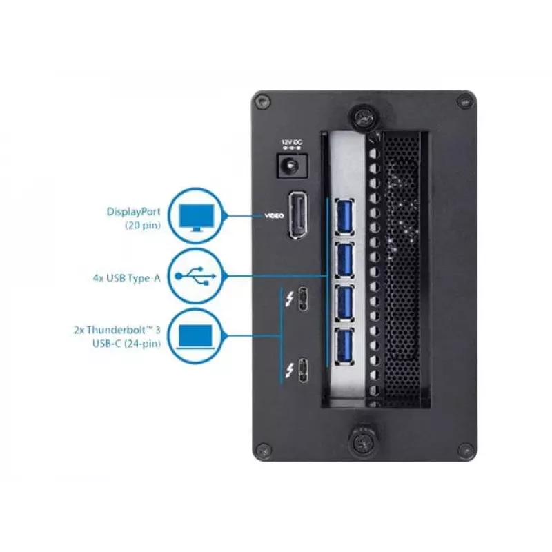 StarTech.com 3m QSFP+ breakout kábel – QSFP+ na 4x SFP+