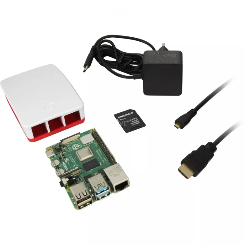 Raspberry Pi 4 4GB Starter-Kit Set3, mini PC