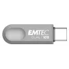 USB pamäťový kľúč Emtec 128 GB USB Type-A USB Type-C D280