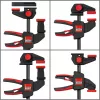Stolová svorka Bessey EZR15SET jednoručná, 150 mm rozpätie, 60 mm hĺbka, čierna/červená