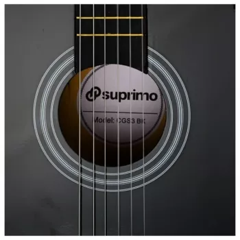 SUPRIMO CGS3 BK - klasická gitara 4/4, čierna