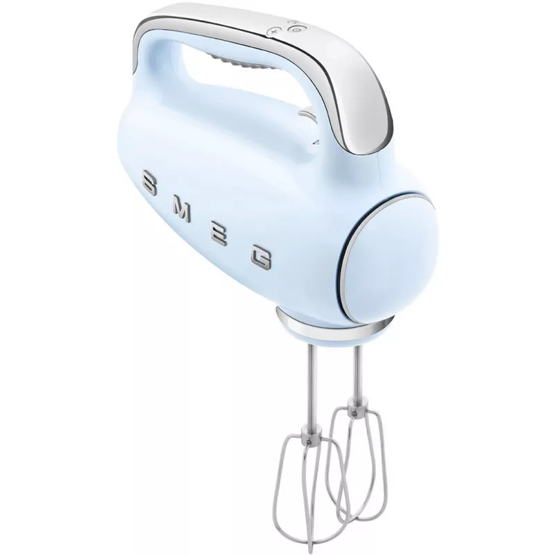 Smeg 50's Style ručný mixér HMF01PBEU pastelovo modrý