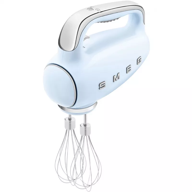 Smeg 50's Style ručný mixér HMF01PBEU pastelovo modrý