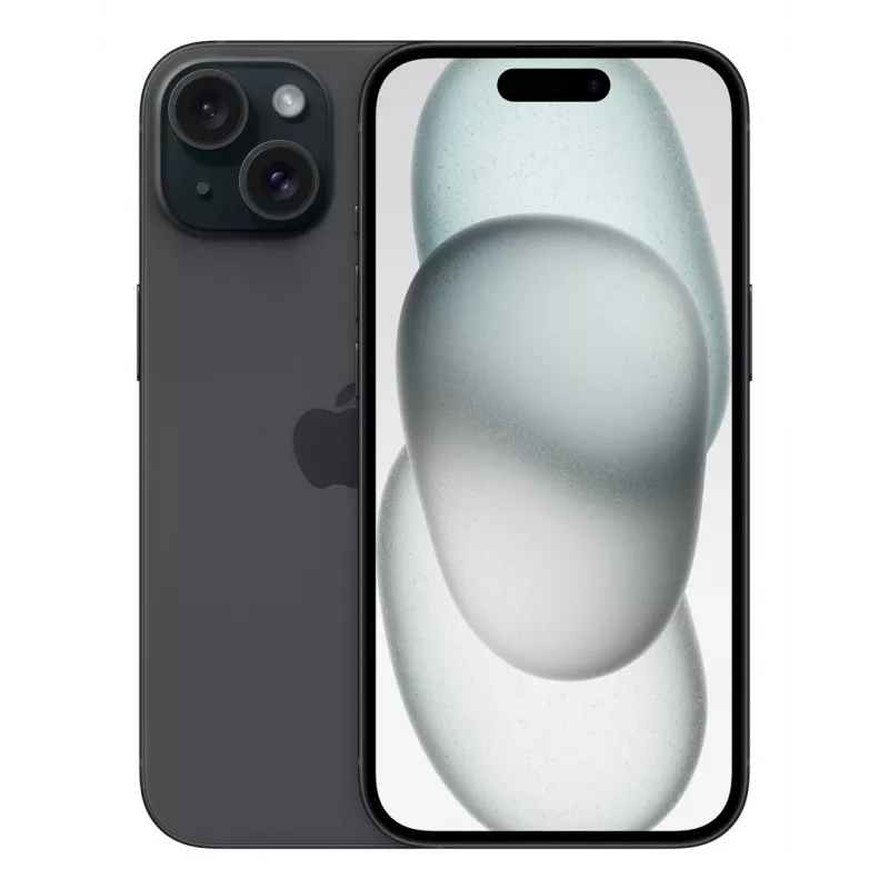 Apple iPhone 15 15,5 cm (6.1) Dual SIM iOS 17 5G USB Type-C 128 GB čierny