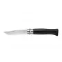 Vreckový nôž Opinel N°08 Collector čierny dĺžka čepele 8,5 cm