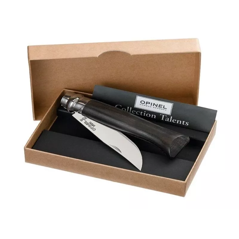 Vreckový nôž Opinel N°08 Collector čierny dĺžka čepele 8,5 cm